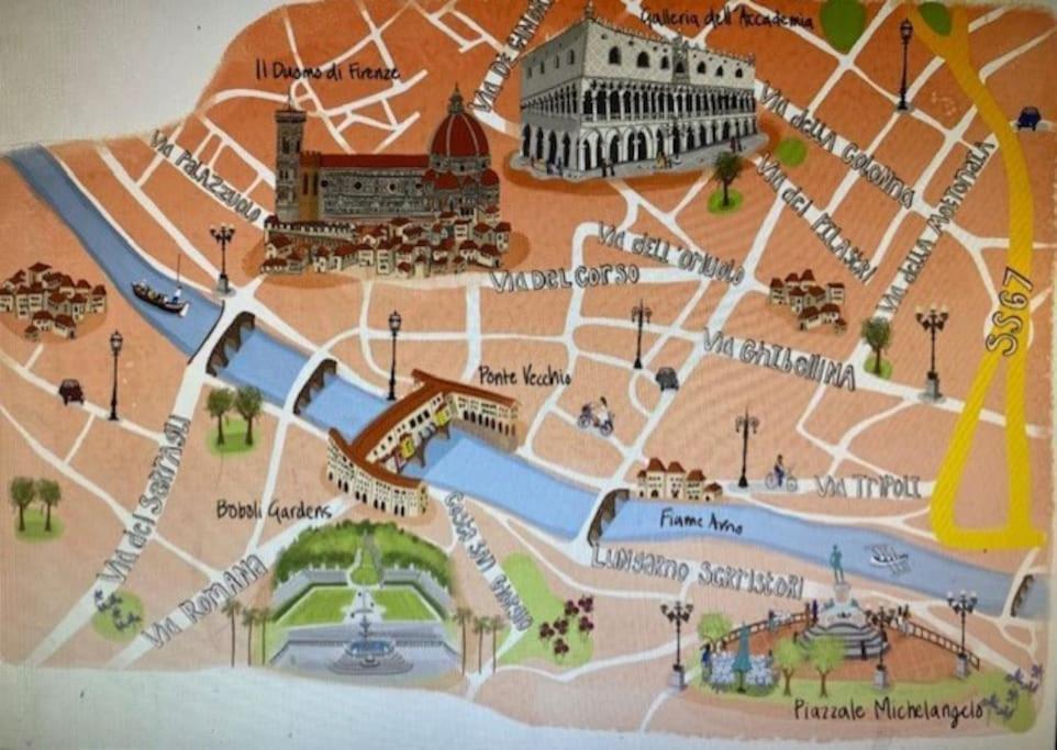 * * * * * Casa Vista Boboli Nel Cuore Di Firenze Екстериор снимка